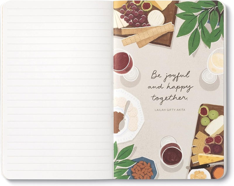 Compendium Softcover Journal - Life is to be enjoyed. – A Write Now Journal with 128 Lined Pages, 5″W x 8″H - Image 4